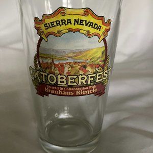 Set of 4 Sierra Nevada Oktoberfest Pint Glasses. NWOT